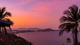 Phuket under the sunset Thailand